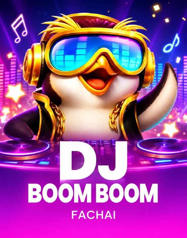 DJ Boom Boom slot game icon by Fa Chai (FC Gaming)