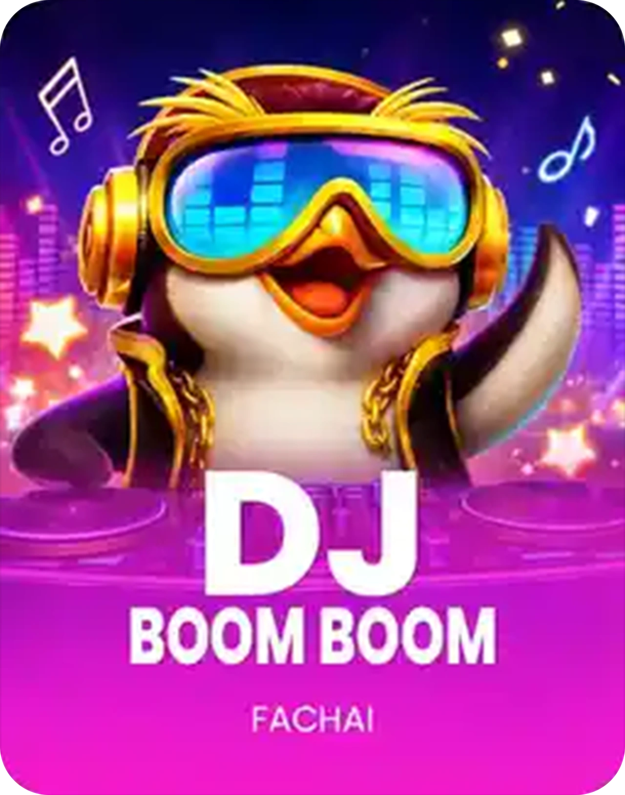 DJ Boom Boom slot game icon by Fa Chai (FC Gaming)