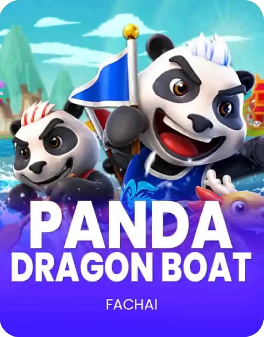 Panda Dragon Boat slot game icon by Fa Chai (FC Gaming)